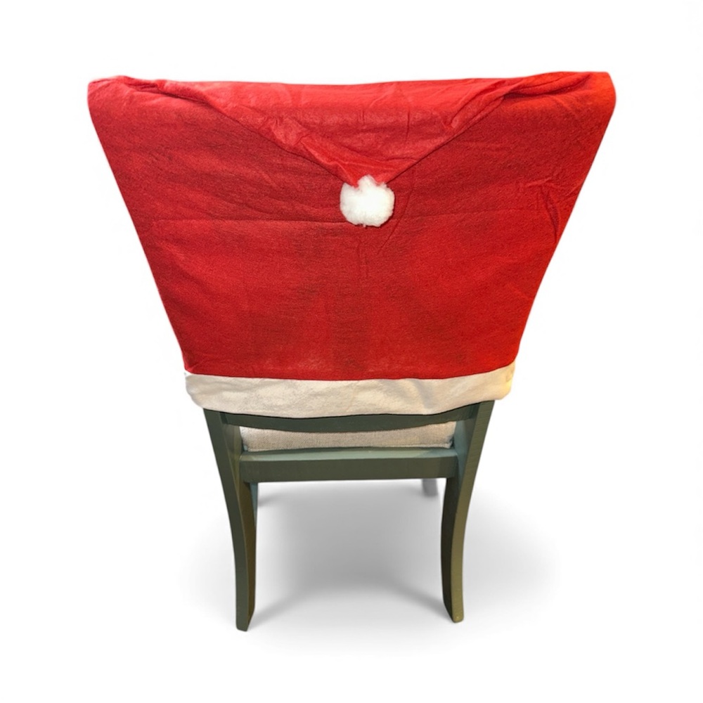 Santa Hat Chair Covers (set of 4) NWOT